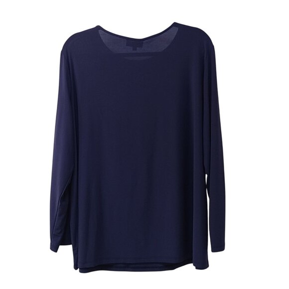 (NWT) Antthony Originals: 2-Piece Pull-on Pant Set, Size 2X, Navy Blue - Picture 4 of 11